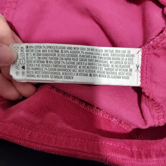 Forever 21 + Raspberry Pink Corduroy Mini Skirt in Size 2X - Picture 10 of 10